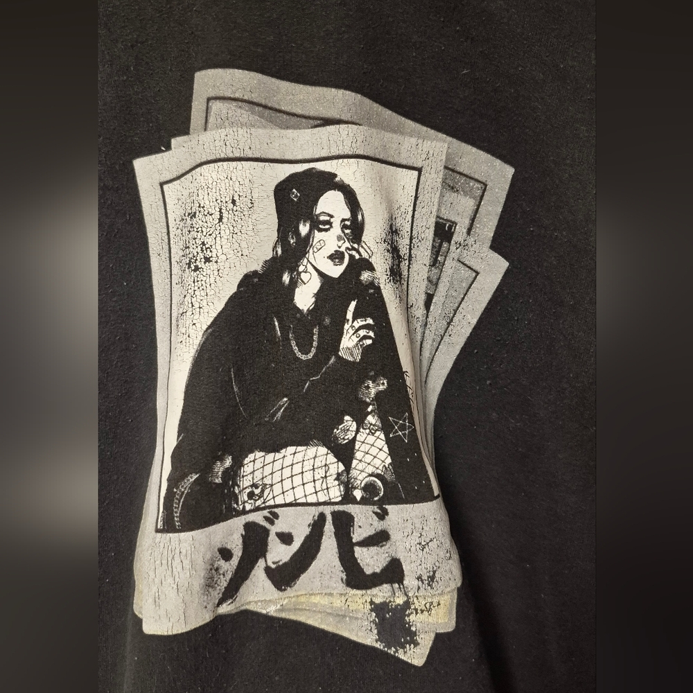 Zombie Makeout Club Black Graphic Hoodie